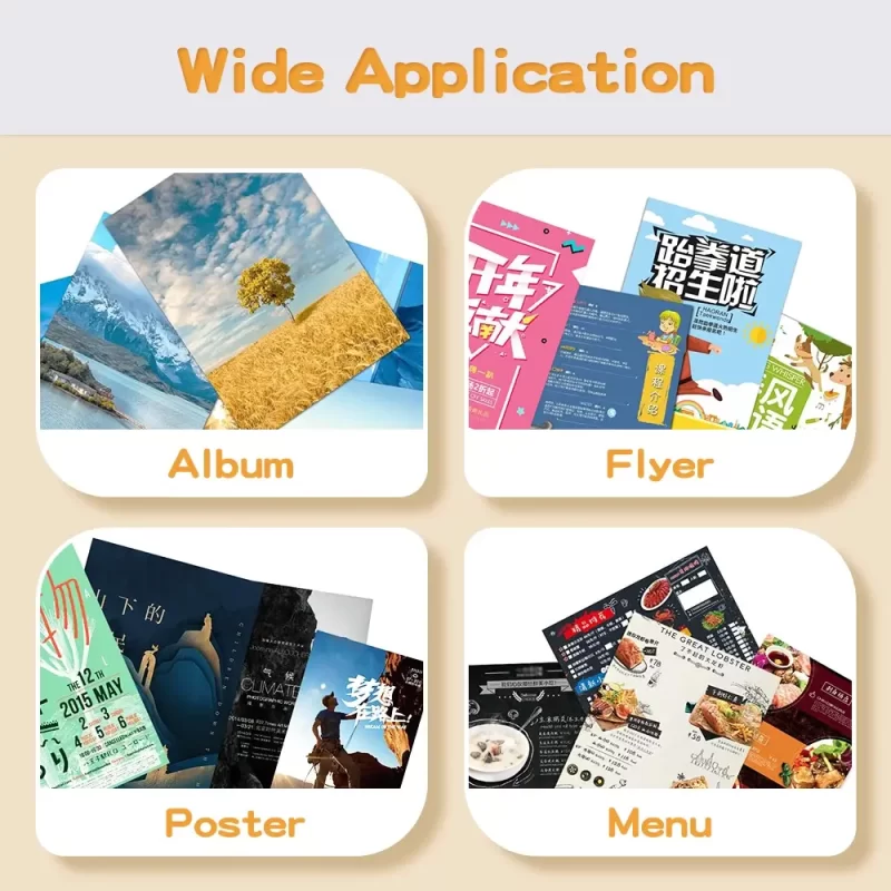 Double sided glossy photo paper 4
