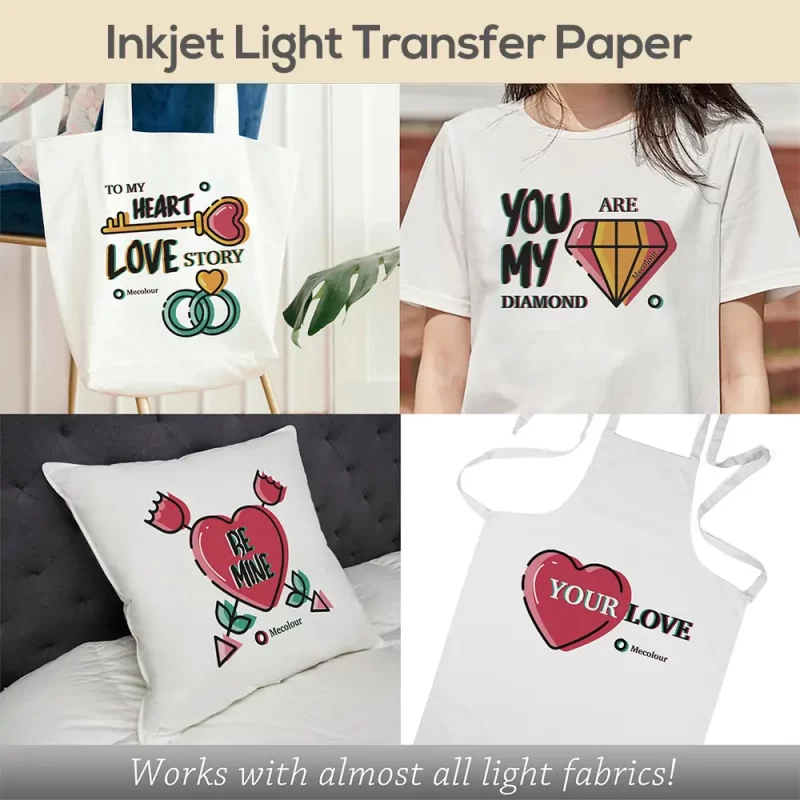 application of inkjet light transfer paper