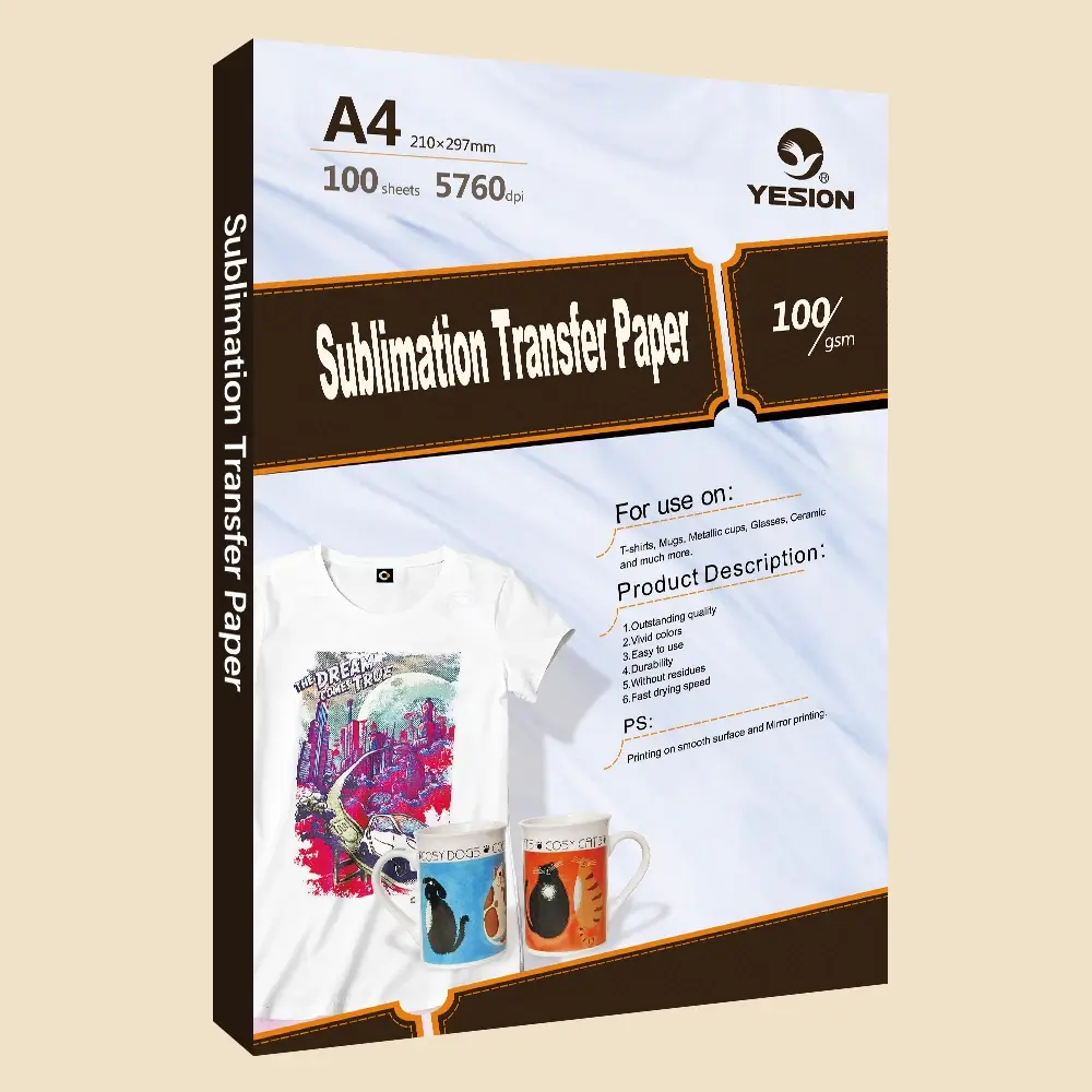 Sublimation Transfer Paper  Shanghai Yesion Industrial
