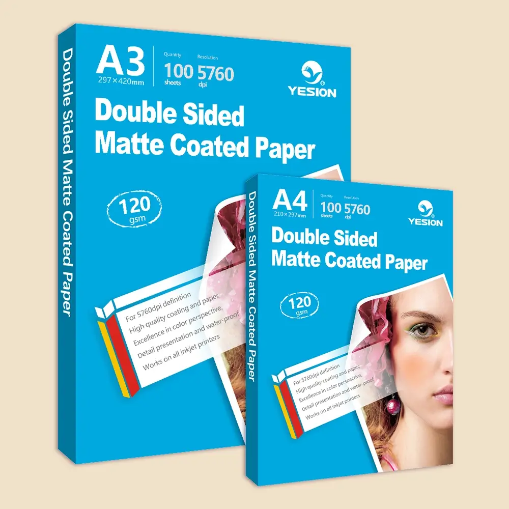 120gsm double sided matte coated photo paper-1