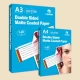 140gsm double sided matte coated photo paper-1