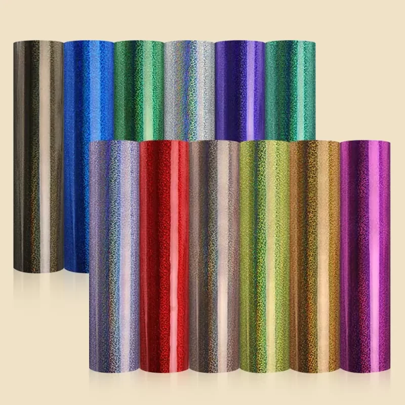Holographic Sparkle adhesive vinyl roll 1