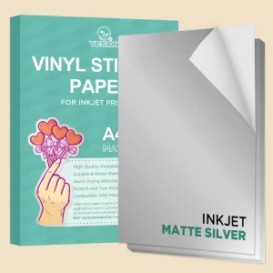  Printable Vinyl Sticker Paper for Inkjet Printer