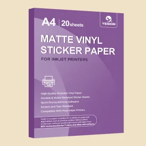 2022  Best Seller :Matte Printable Vinyl Sticker Paper