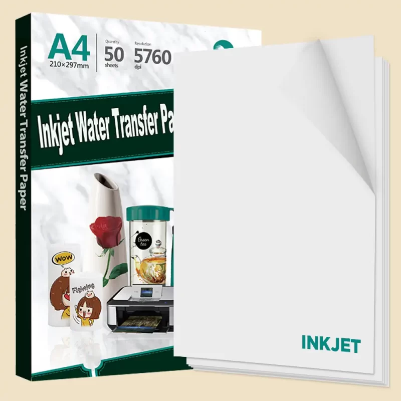 Water slide decal paper for inkjet printer 2