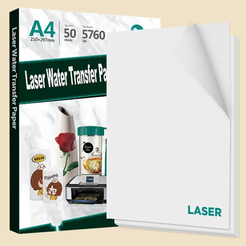 Water slide decal paper for laser printer 2