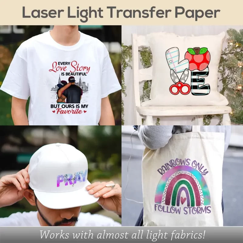 application of Laser Light Transfer Paper