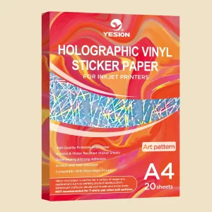 holographic vinyl sticker paper-art pattern 2