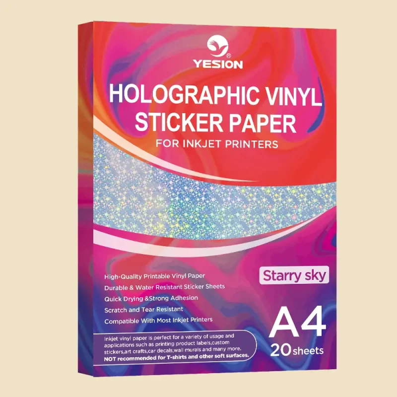 holographic vinyl sticker paper- starry sky 2