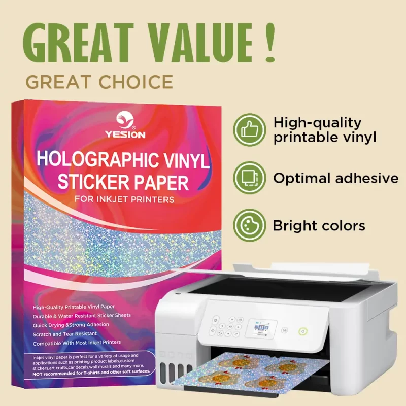 holographic vinyl sticker paper- starry sky 3