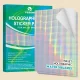 holographic vinyl sticker paper-water squares 1