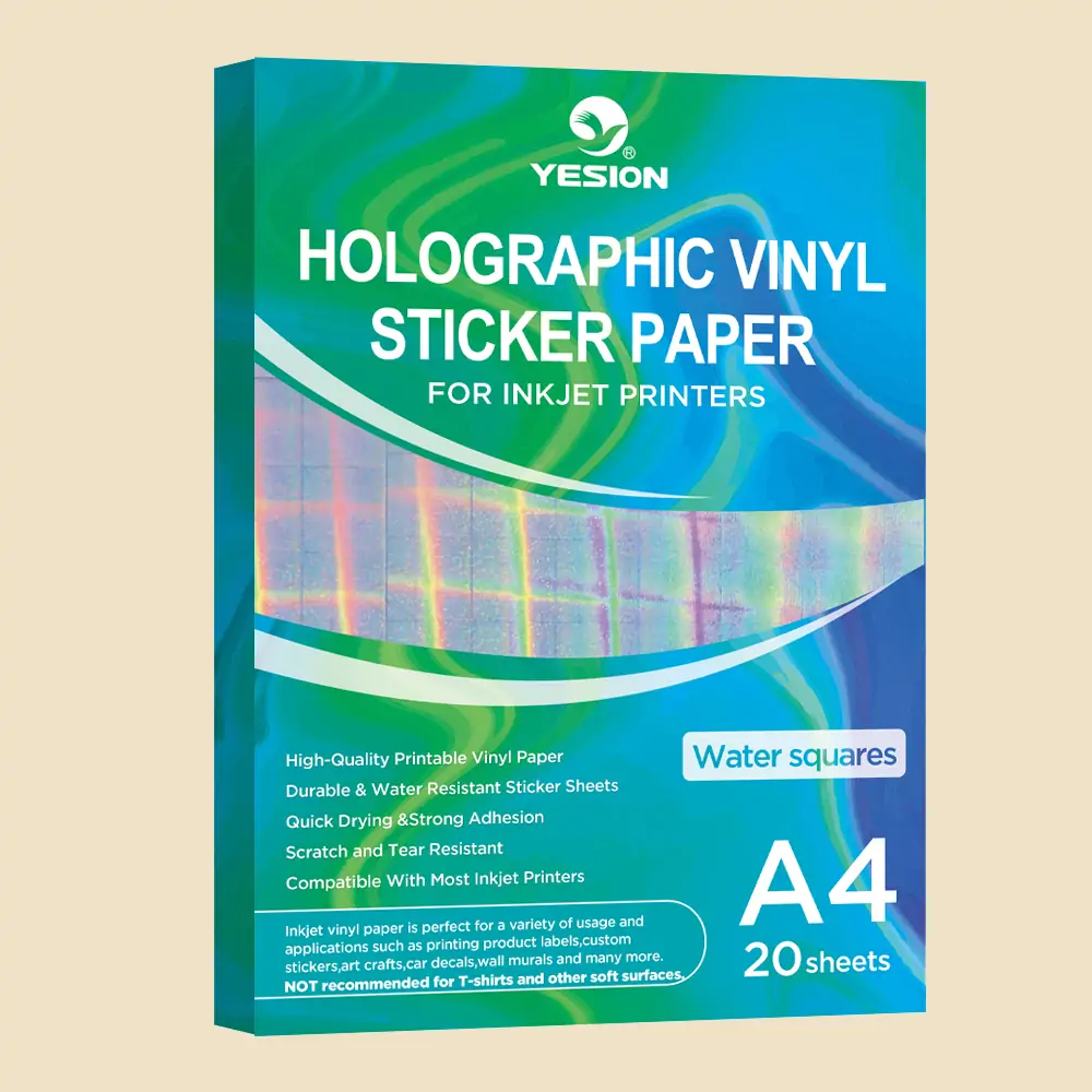 WATERPROOF Sticker Paper (With VIDEO proof) Printable A4