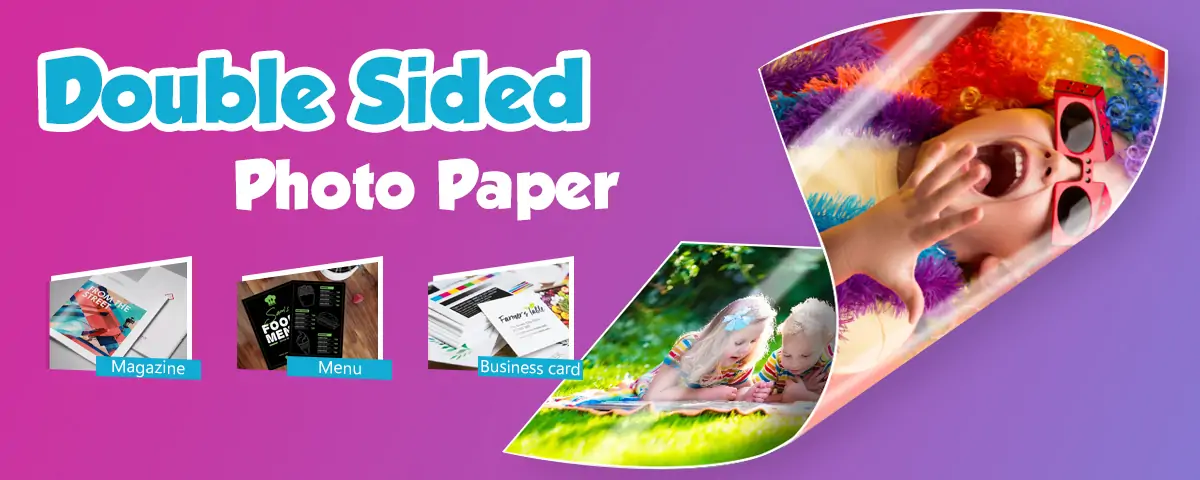 Double sided photo paper-0614