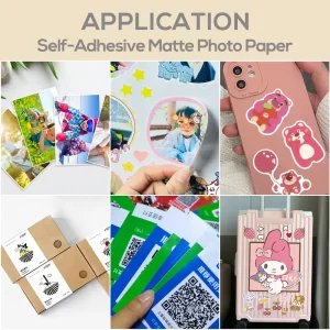 Inkjet Matte Self-adhesive Photo Paper 4