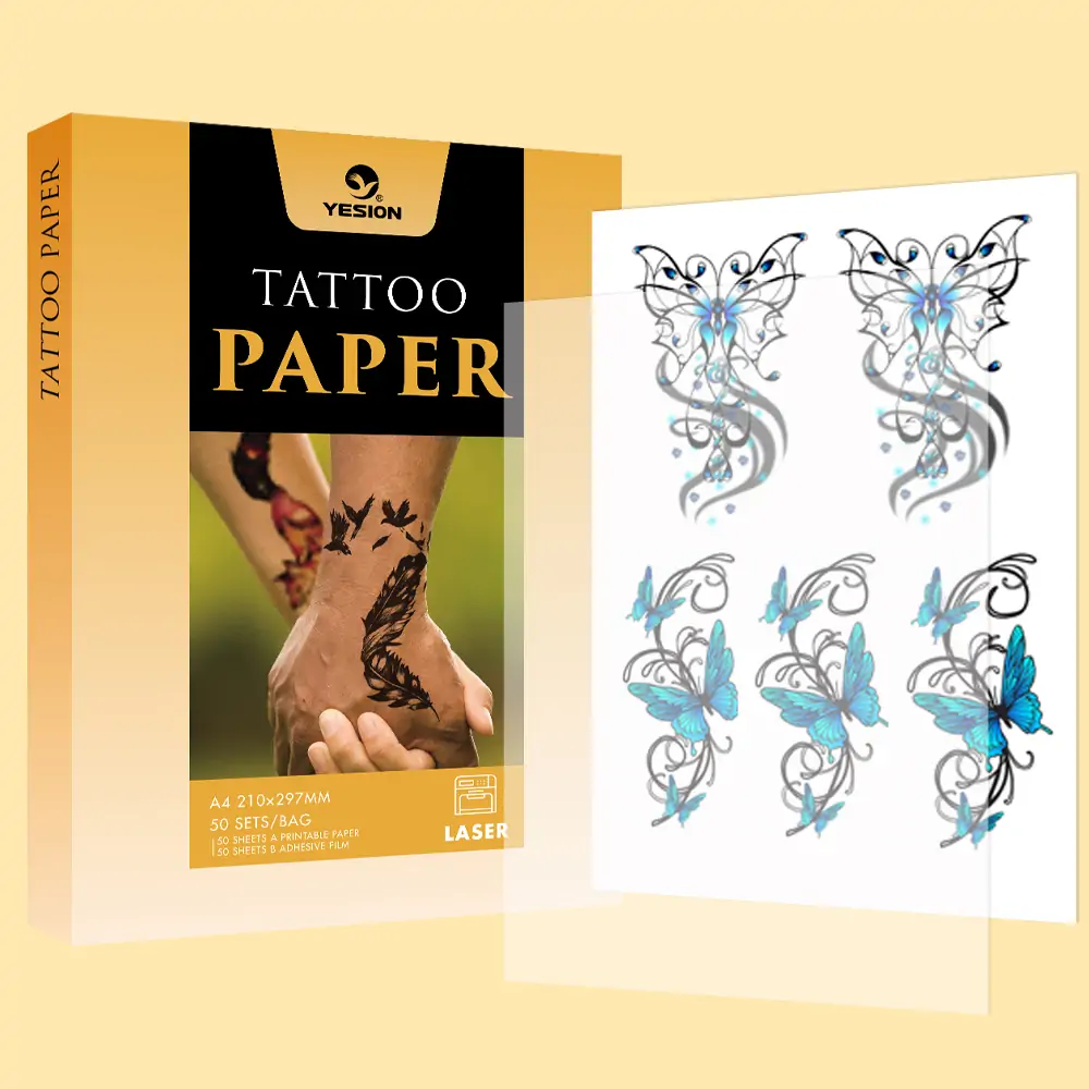Printable-Temporary Tattoo Paper for Laser Printer-1