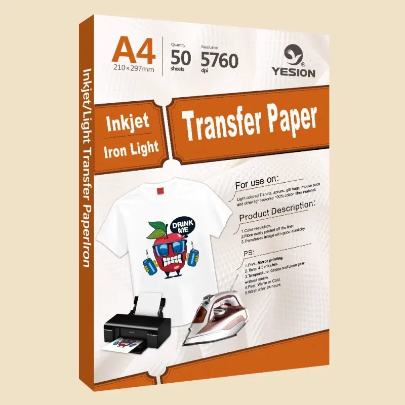inkjer light iron on transfer paper 2