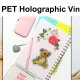 PET Holographic Vinyl Sticker Paper-0722