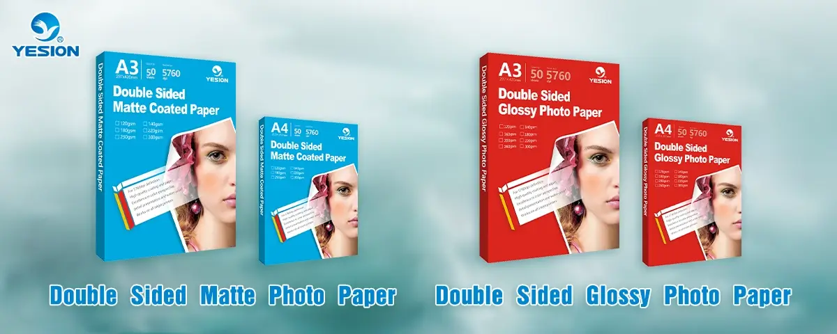 Double Sided Photo Paper-Matte-Glossy