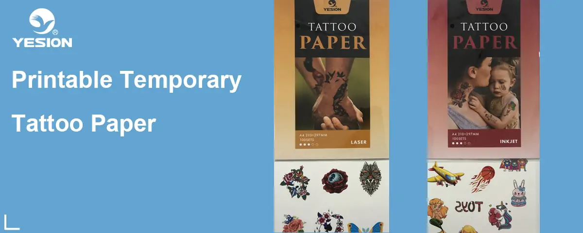 Printable Temporary Tattoo Paper