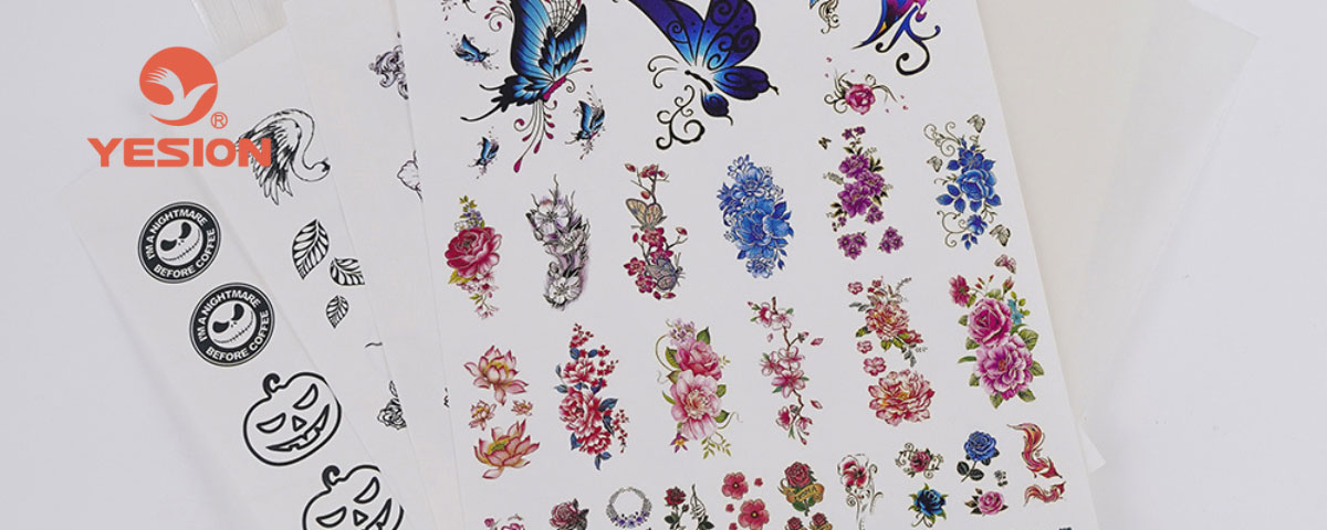 (20sets/lot) Custom A4 Skin Temporary Tattoo Transfer Sheet Inkjet