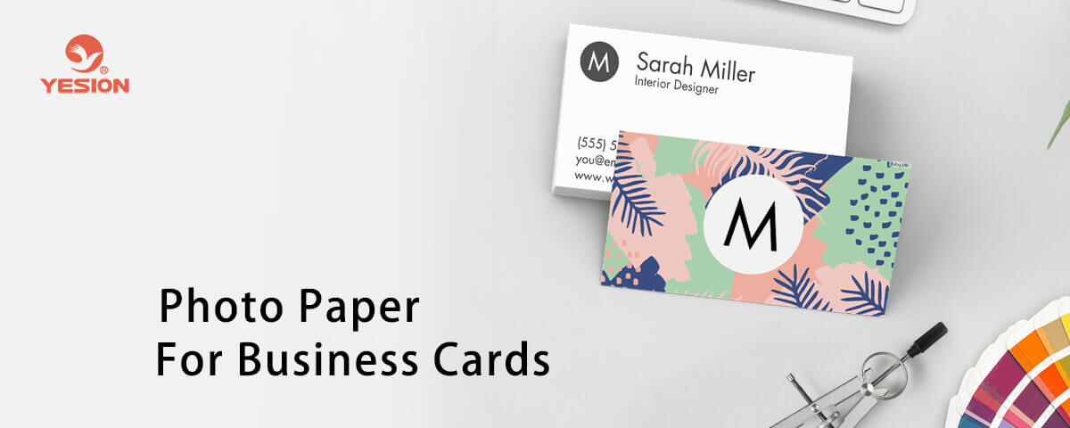 photo paper for business cards