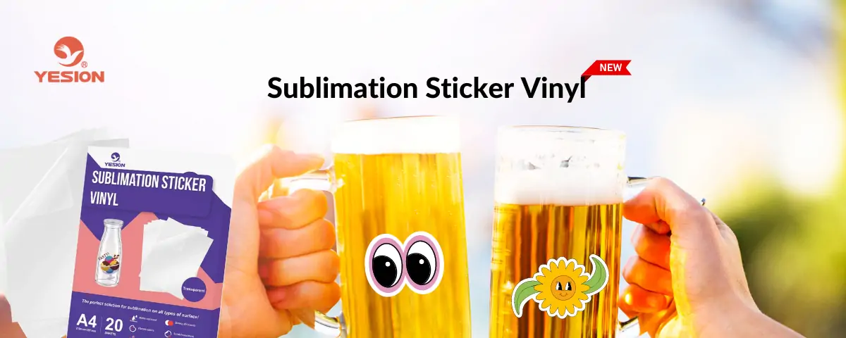 sublimation sticker vinyl