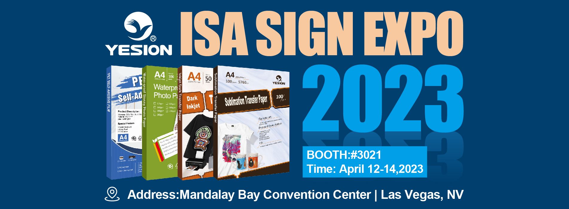 ISA Sign Expo exhibition-yesion