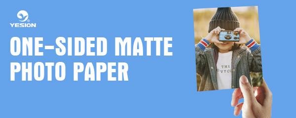 inkjet one-sided matte photo paper