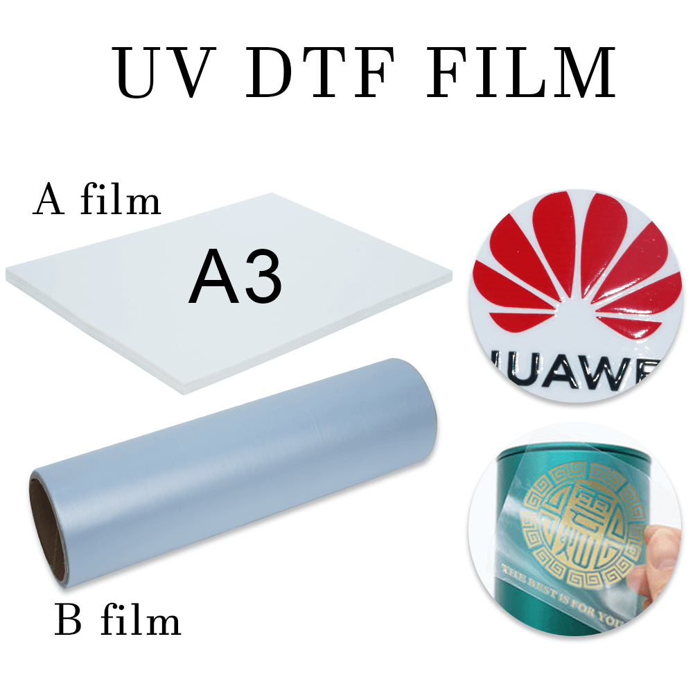Printing stickers and decals using UV-DTF (width 28 cm)