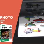 Self-adhesive photo paper for inkjet printers