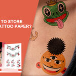 best way to store unused temporary tattoo paper