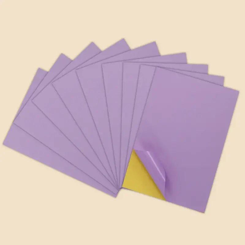 Colored Sticker Paper (mauve)