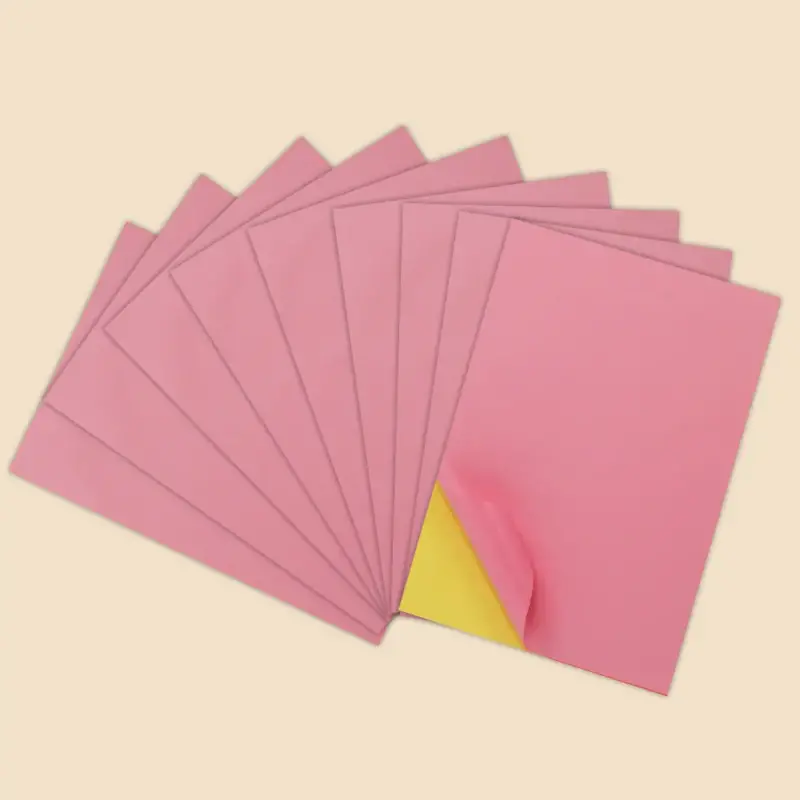 Colored Sticker Paper (pink)
