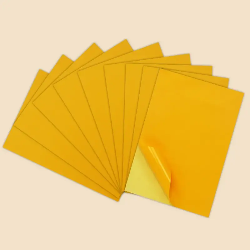 Colored Sticker Paper (yellow)