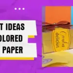 Top Craft Ideas Using Colored Sticker Paper