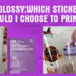 Matte vs Glossy Which Sticker Paper to Choose for Labels