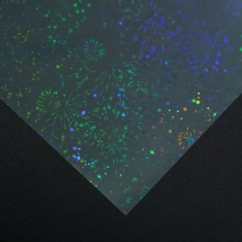 Holographic Cold Laminating Film (Fireworks)-4