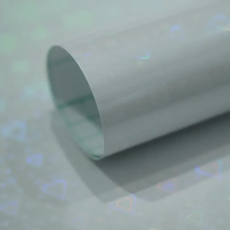 Holographic Cold Laminating Film (Love Heart)-2