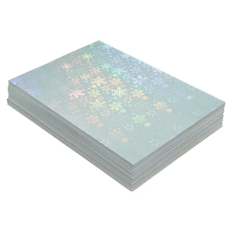 Holographic Cold Laminating Film (Snowflake)-1