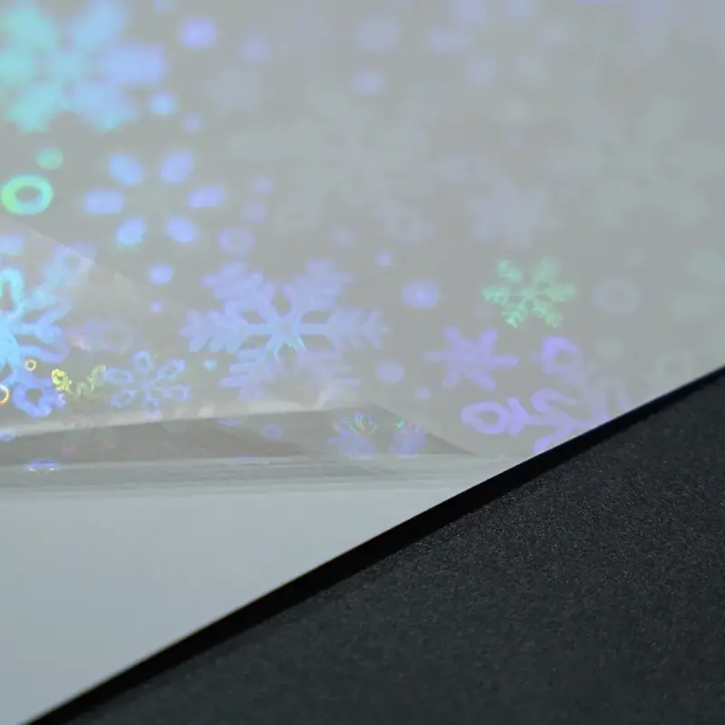 Holographic Cold Laminating Film (Snowflake)-3