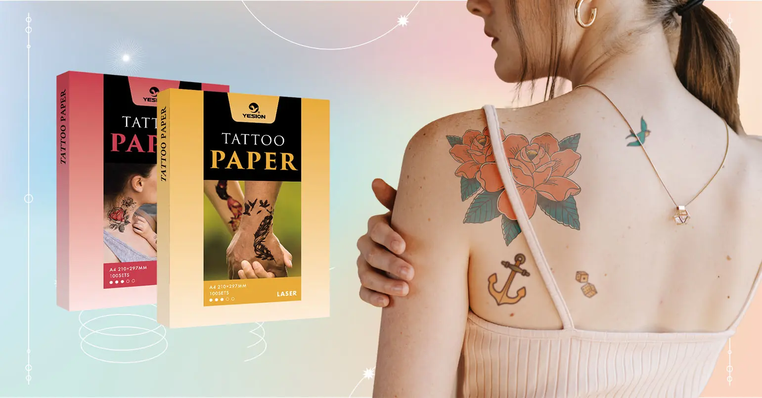 temporary tattoo transfer paper