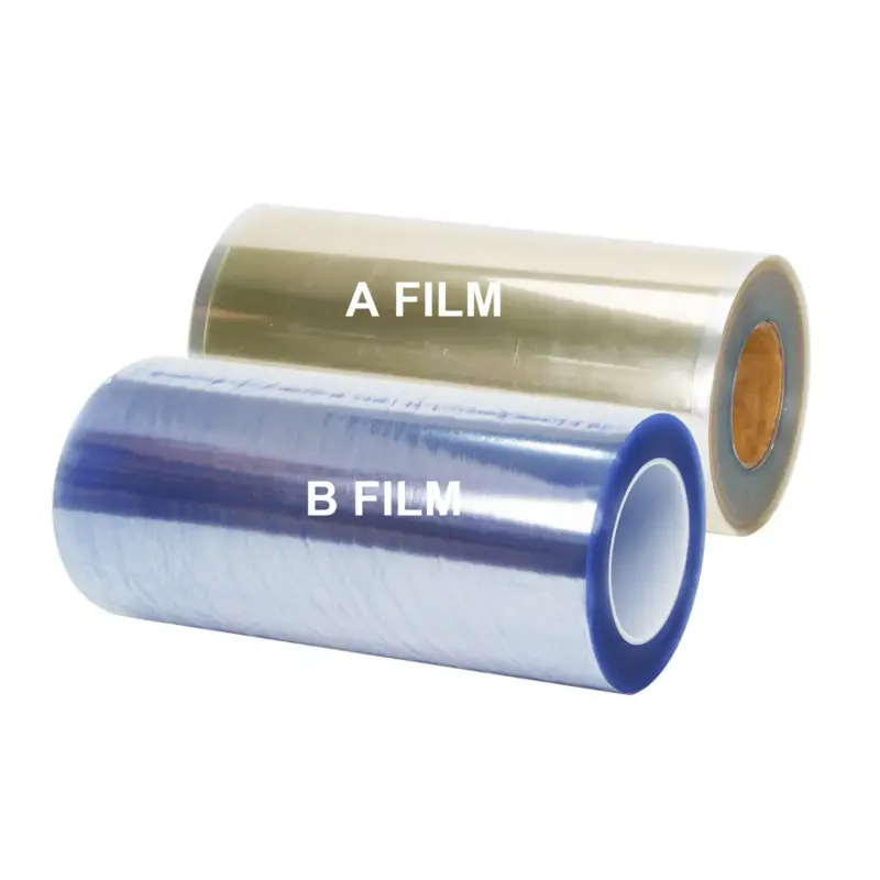 A clear film+B clear film
