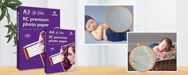 Applications for RC Photo Paper