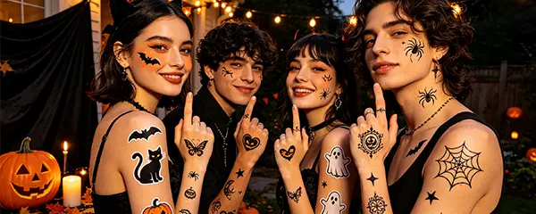 Temporary tattoos for events