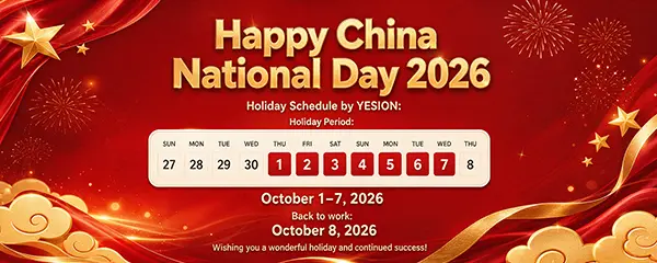 2026 Chinese National Day Holiday Notice