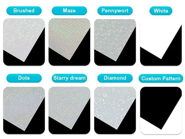 Multiple Premium Texture Options
